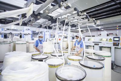 江蘇射陽(yáng) 以“纖”動(dòng)新質(zhì)生產(chǎn)力，“織造”邁向“智造”新篇章